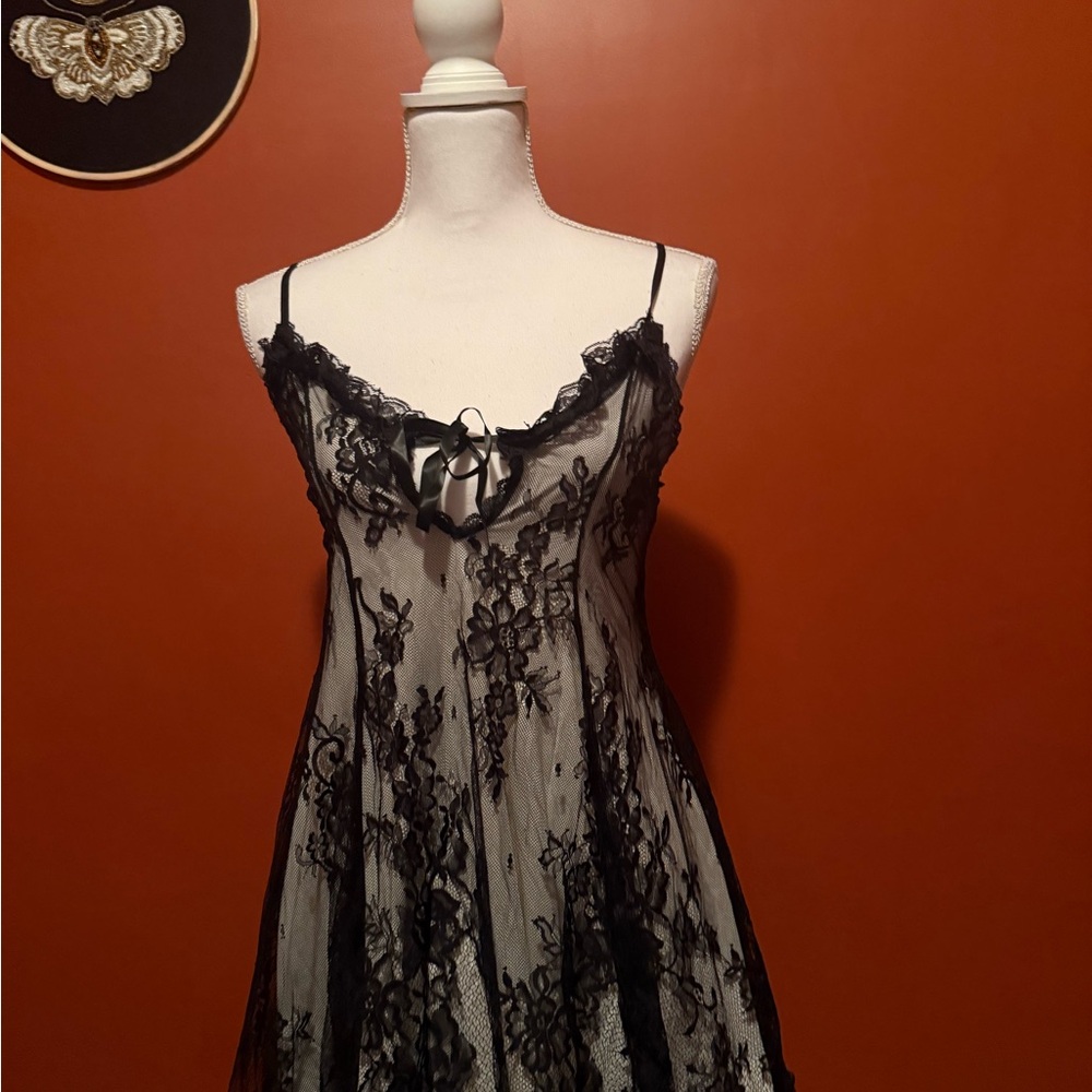 SOLD Widow Faithfully Doomed Lace Dress